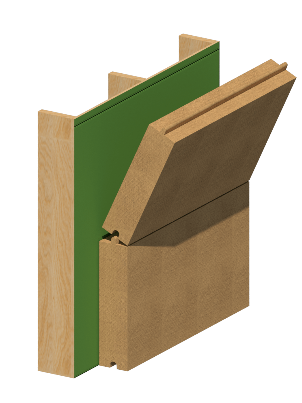 GO Lab’s Wood Fiber Insulation Sustaining Tree